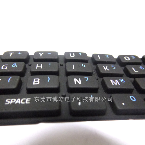 防水電子詞典硅膠鍵盤(pán)按鍵——絲印工藝