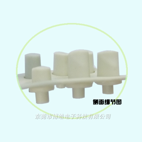 機械控制面板硅膠按鍵側(cè)面細節(jié)圖
