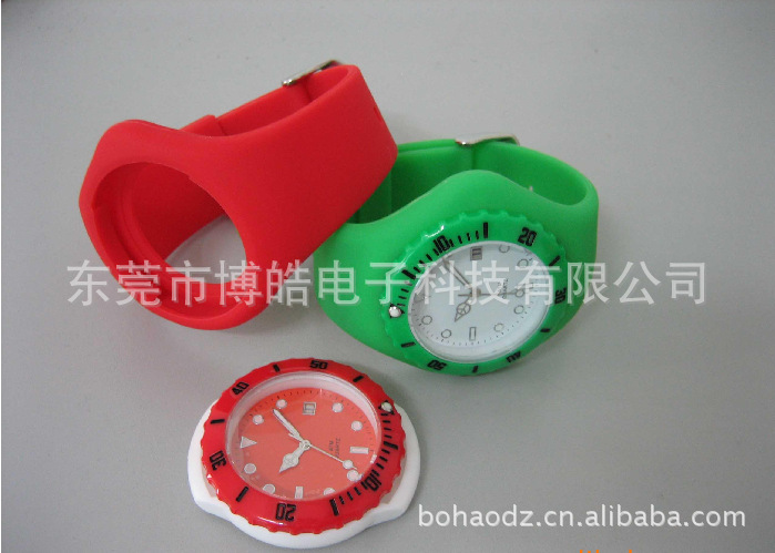 博皓優(yōu)質彩色硅膠手表帶/手環(huán)