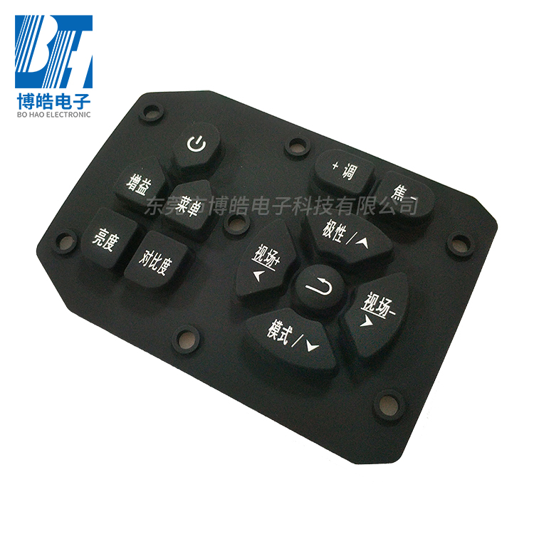 提供精密機(jī)械設(shè)備硅膠按鍵來圖來樣開模定制